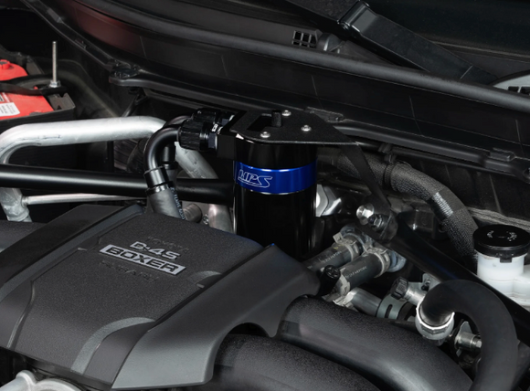 HPS Performance Aluminum Oil Catch Can Kit