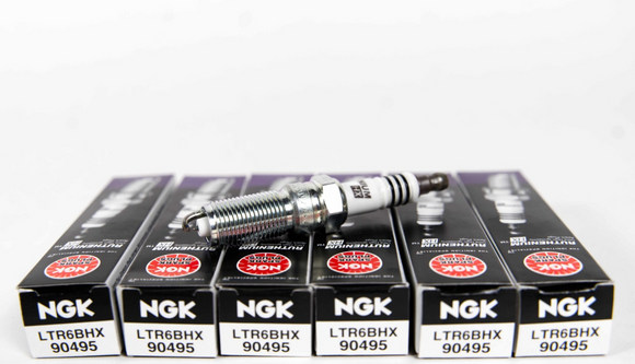 NGK Ruthenium Spark Plugs for 2011+ EcoBoost V6 (Set of Six)