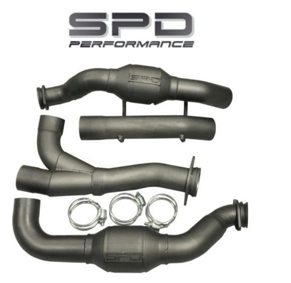 SPD Performance 2017 - 2020 Ford F150 3.5L Ecoboost Catted Downpipe