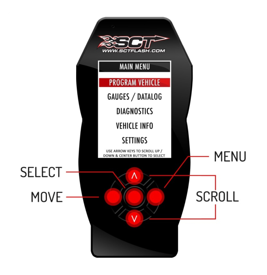 SCT 2011-2020 Ford F-150 & Raptor 3.5L 50 State Legal X4 Performance Programmer - 0