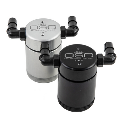 J&L 2011-2023 Ford F-150 Passenger Side Oil Separator 3.0 (Black Anodized)