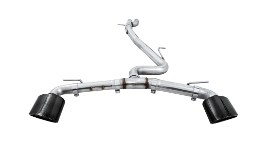 AWE Tuning 18-19 Audi TT RS 8S/RK3 2.5L Turbo Track Edition Exhaust - Diamond Black RS-Style Tips