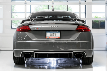 AWE Tuning 18-19 Audi TT RS 2.5L Turbo Coupe 8S/MK3 SwitchPath Exhaust w/Diamond Black RS-Style Tips - 0