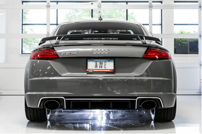 AWE Tuning 18-19 Audi TT RS 2.5L Turbo Coupe 8S/MK3 SwitchPath Exhaust w/Diamond Black RS-Style Tips - 0