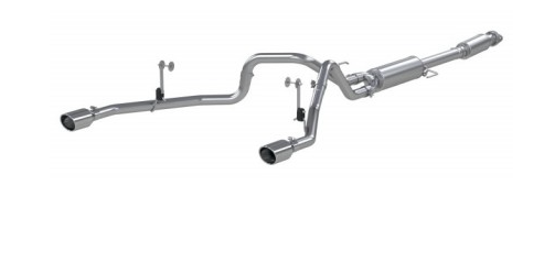 MBRP 2021+ F-150 2.7L/ 3.5L Ecoboost, 5.0L 3in Cat Back 2.5in Dual Split Rear