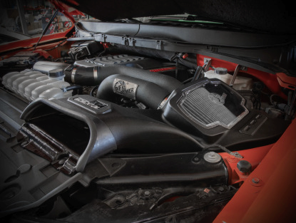 aFe 21+ Ford F-150 Raptor V6-3.5L(tt) Momentum XP Cold Air Intake System Blk w/ Pro Dry S Filter