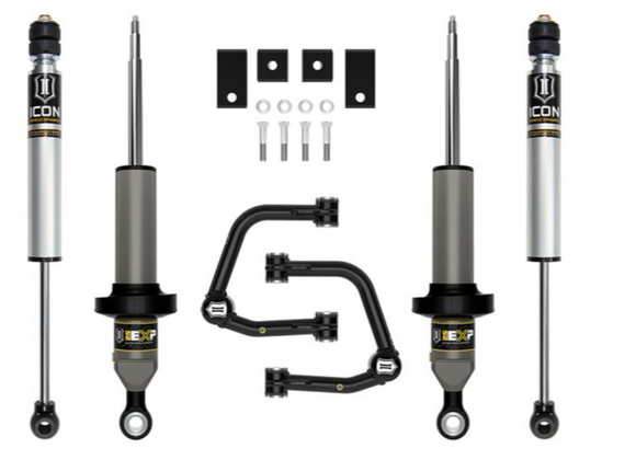 ICON 2022-2025 Toyota Tundra, 2-3" Lift, Stage 2, 2.5 EXP Suspension System, Tubular