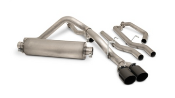 Gibson 2022 Toyota Tundra 3.5L-T V6 5.5ft bed 2.5in Cat-Back Dual Sport Exhaust - Black Elite