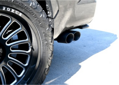Gibson 2022 Toyota Tundra 3.5L-T V6 5.5ft bed 2.5in Cat-Back Dual Sport Exhaust - Black Elite