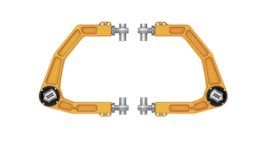 ICON 2024 Toyota Tacoma Billet Upper Control Arm w/ Delta Joint Pro - Gold Anodized