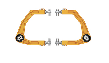 ICON 2024 Toyota Tacoma Billet Upper Control Arm w/ Delta Joint Pro - Gold Anodized