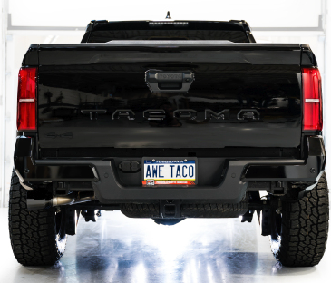 AWE Exhaust for 4th Gen Toyota Tacoma Dual Diamond Black Tips