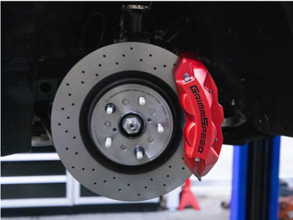 GrimmSpeed 4-Piston Brake Caliper Kit For 2022+ VB WRX (340mm Rotor)