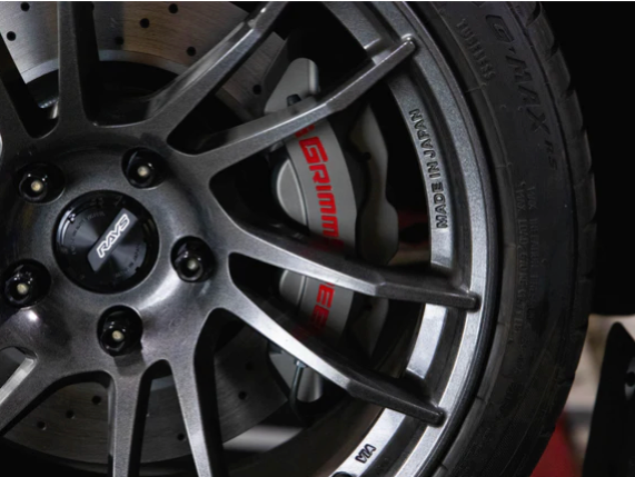 GrimmSpeed 4-Piston Brake Caliper Kit For 2022+ VB WRX (340mm Rotor)