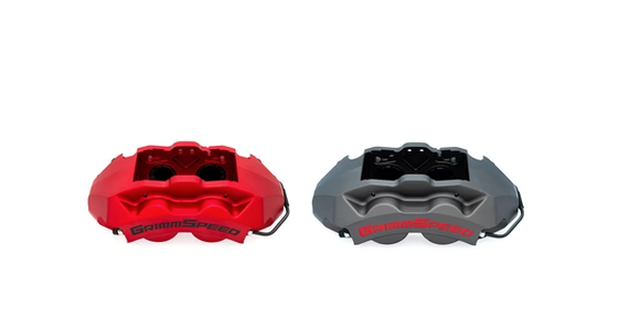 GrimmSpeed 4-Piston Brake Caliper Kit For BRZ/GR86 (340mm Rotor)
