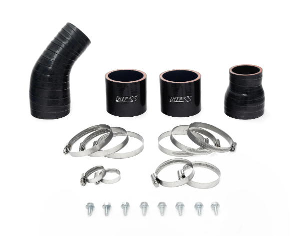 HPS Performance Intercooler Hot Side Charge Pipe, 2022-2024 Toyota Tundra 3.4L V6 Twin Turbo, 17-148