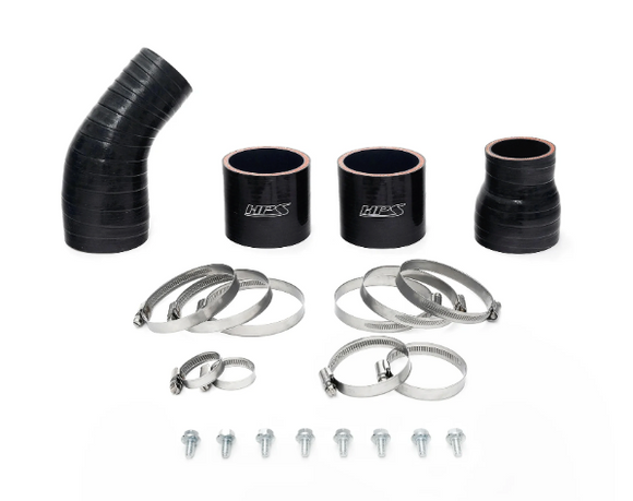 HPS Performance Intercooler Hot Side Charge Pipe, 2022-2024 Toyota Tundra 3.4L V6 Twin Turbo, 17-148