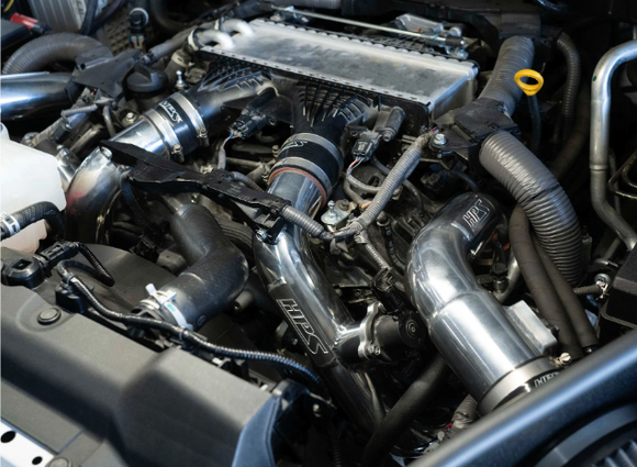 HPS Performance Intercooler Hot Side Charge Pipe, 2022-2024 Toyota Tundra 3.4L V6 Twin Turbo, 17-148