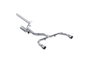 MBRP 2022 Volkswagen Golf GTI MK8 T304 SS 3in Cat-Back Exhaust 2.5in Dual Split Rear w/ SS Tips