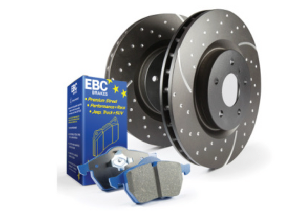 EBC S6 Brake Pad and Rotor Kit