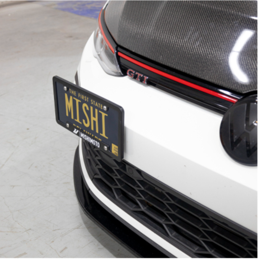 Mishimoto 2022+ Volkswagen GTI MK8 License Plate Relocation Kit - 0