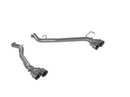MBRP 20-21 Ford Explorer ST 3.0L EcoBoost Dual Rear Exit Axle Back w/ Quad Tip AL Exhaust System-1