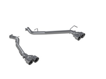 MBRP 20-21 Ford Explorer ST 3.0L EcoBoost Dual Rear Exit Axle Back w/ Quad Tip AL Exhaust System