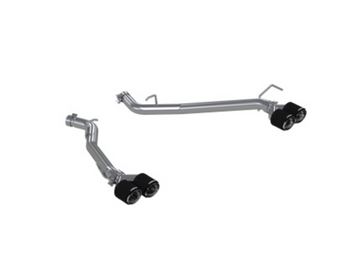 MBRP 20-21 Ford Explorer ST 3.0L EcoBoost Dual Rear Exit Axle Back w/ Quad Carbon Fiber Tips - T304