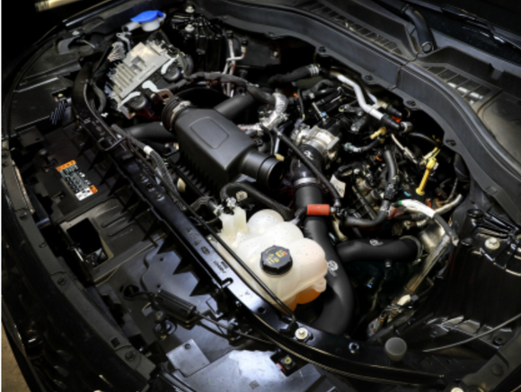 aFe 20-23 Ford Explorer ST V6 3.0L (tt) BladeRunner 2-3/4in Aluminum Cold Charge Pipe - Black