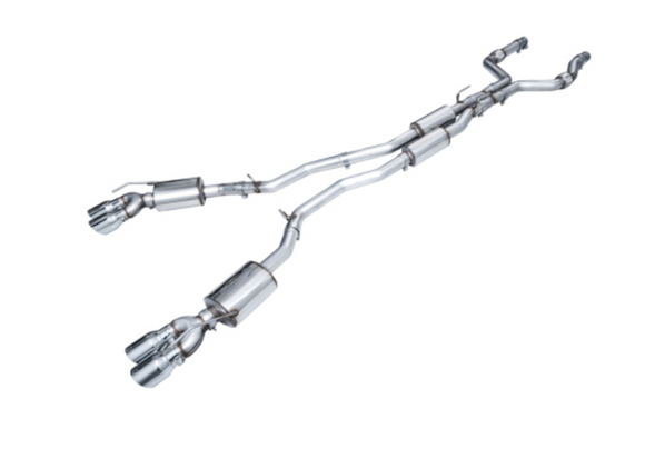 AWE Tuning 2020+ Ford Explorer ST Touring Edition Exhaust w/ Chrome Silver Tips