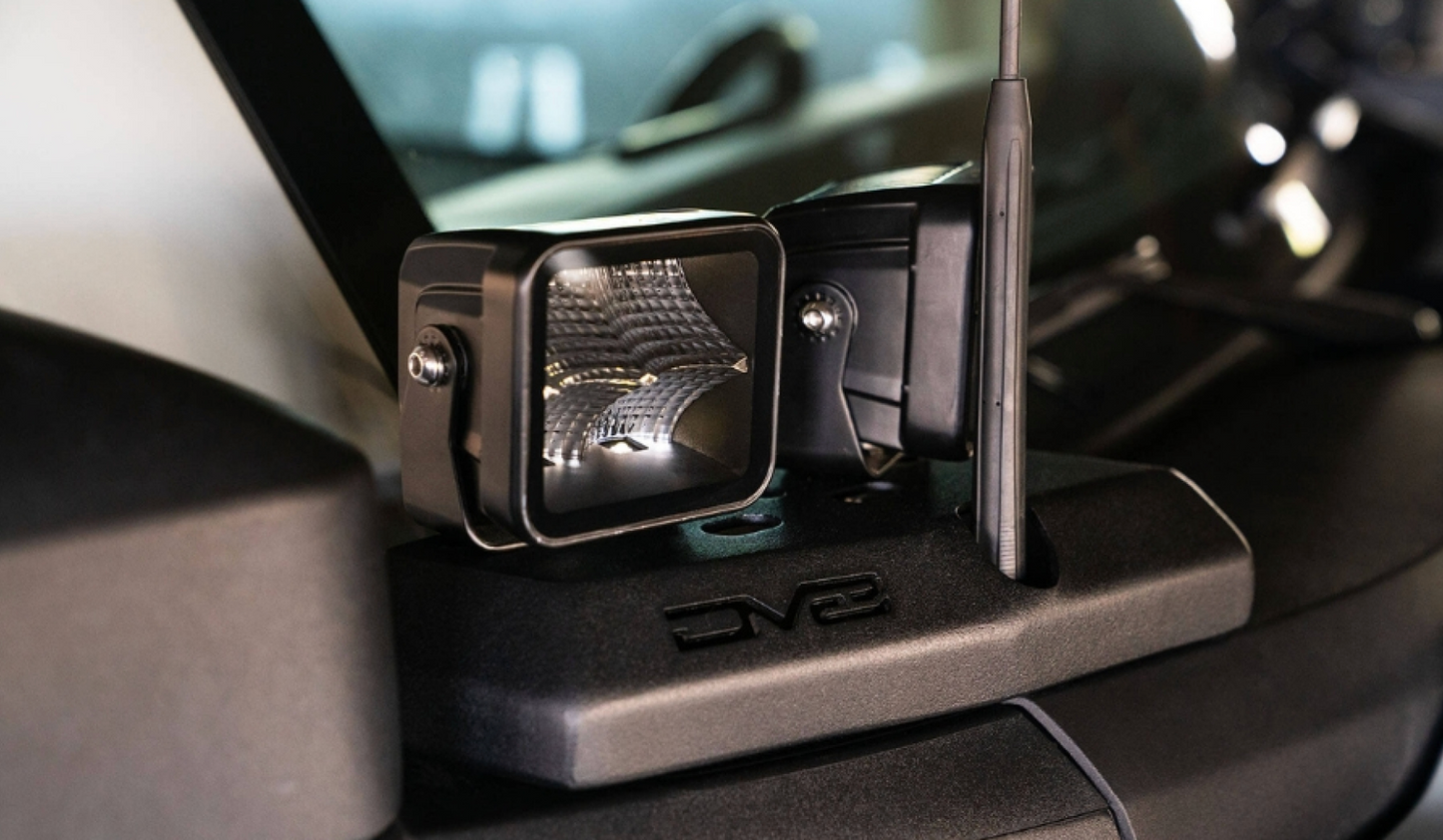 DV8 2021-2023 Ford Bronco A-Pillar Pod Light Mounts