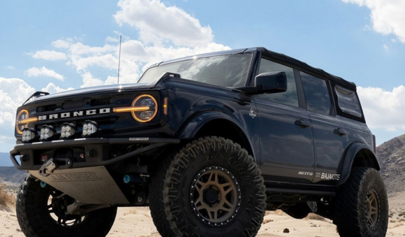 AlphaRex 2021+ Ford Bronco NOVA LED Projector Headlights (Alpha Black)