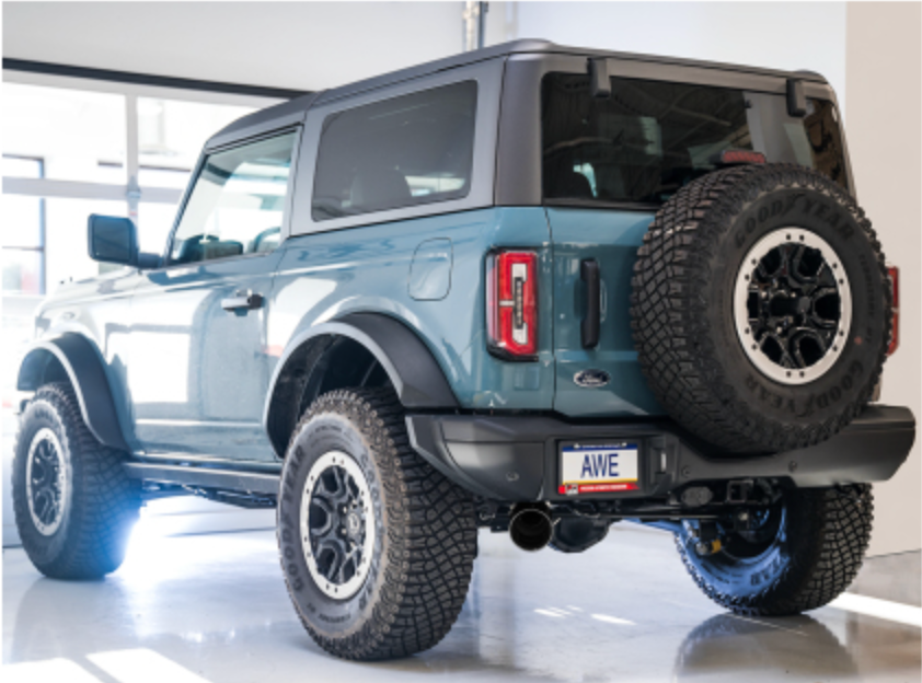 AWE Tuning 2021+ Ford Bronco 0FG Single Exit Exhaust
