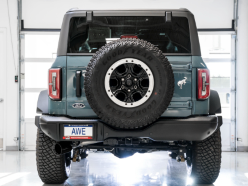 AWE Tuning 2021+ Ford Bronco 0FG Single Exit Exhaust