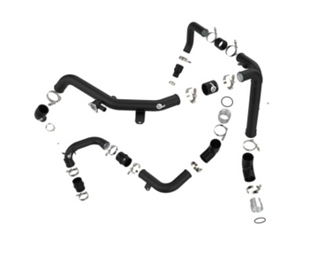 aFe 2021+ Ford Bronco 2.7L BladeRunner Alum Hot & Cold Charge Pipe Kit - 0