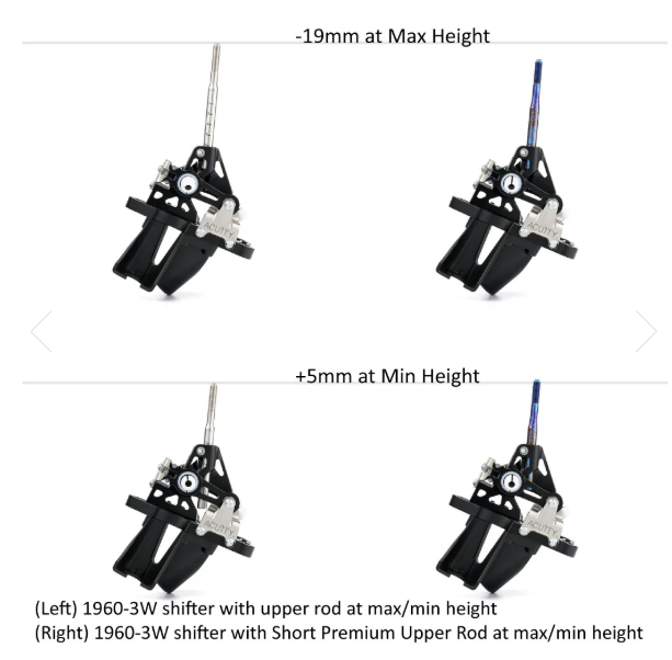 Acuity Premium Upper Rods