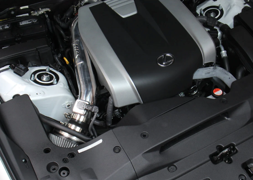 HPS Performance Air Intake Kit Lexus 2021-2025 IS300 3.5L V6, Includes Heat Shield, 827-682