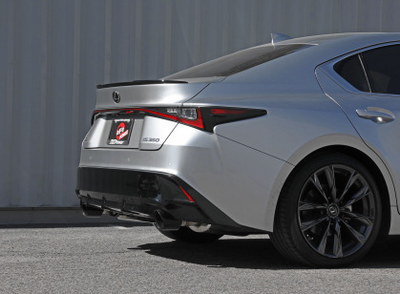 aFe Takeda 14-22 Lexus IS350 V6 2.5in. 304 Stainless Steel Axle-Back Exhaust System - 0
