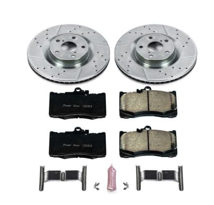 Power Stop 13-19 Lexus GS350 Front Z23 Evolution Sport Brake Kit