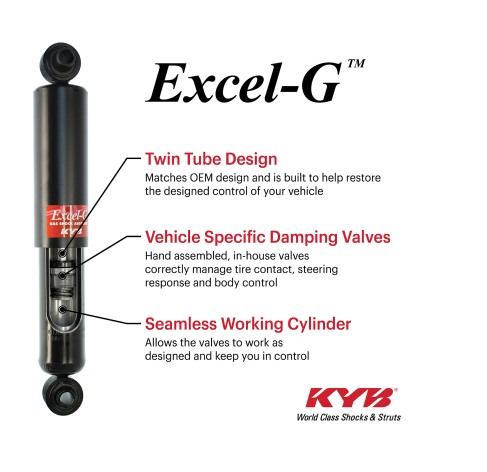 KYB Shocks & Struts Excel-G Front Left ACURA TLX 2015-18 HONDA Accord 2013-17