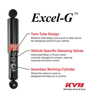 KYB Shocks & Struts Excel-G Front Left ACURA TLX 2015-18 HONDA Accord 2013-17 - 0