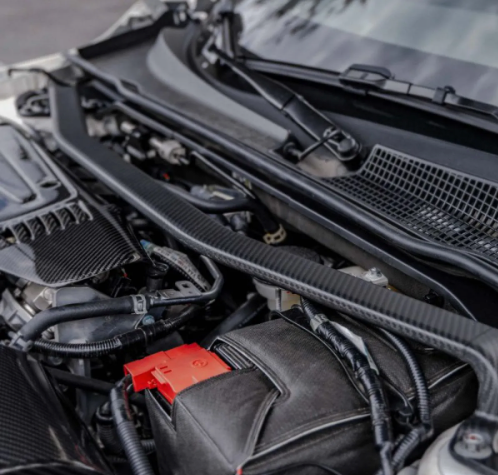 Seibon Carbon Fiber Front Strut Brace Honda Civic Type-R Base 2023-2025