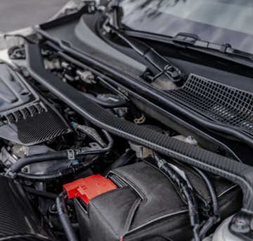 Seibon Carbon Fiber Front Strut Brace Honda Civic Type-R Base 2023-2025 - 0