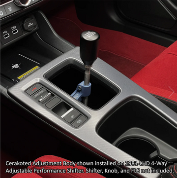 Cerakoted Adjustment Bodies for 1981-LHD Shifters - 0