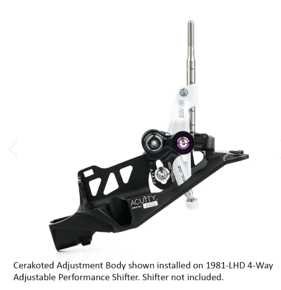Cerakoted Adjustment Bodies for 1981-LHD Shifters