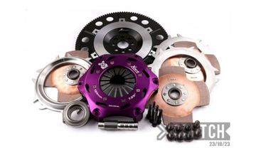 XClutch 02-06 Acura RSX Base 2.0L 7.25in Triple Solid Ceramic Clutch Kit