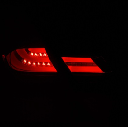 ANZO 2013-2015 Honda Civic (excludes hybrid) LED Taillights Chrome