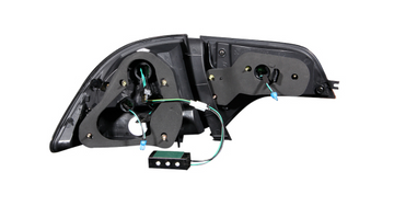 ANZO 2006-2011 Honda Civic LED Taillights Black - 0