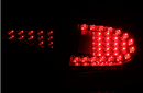 ANZO 2006-2011 Honda Civic LED Taillights Black-3