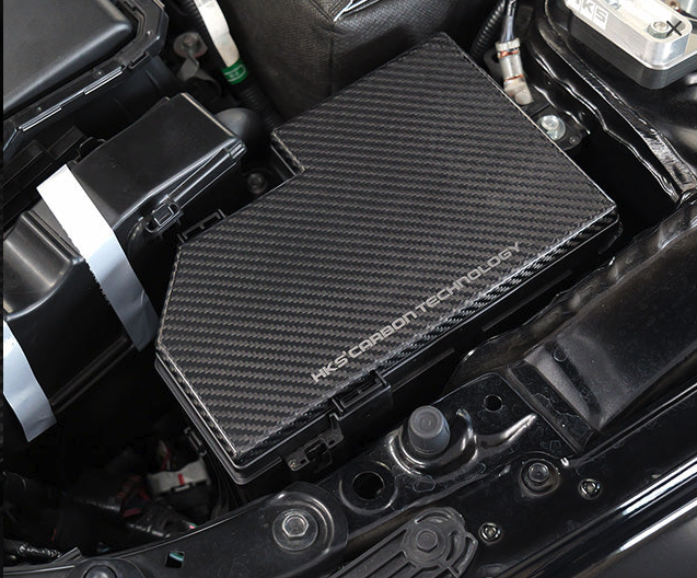 HKS DRY CARBON FUSE BOX COVER FL5